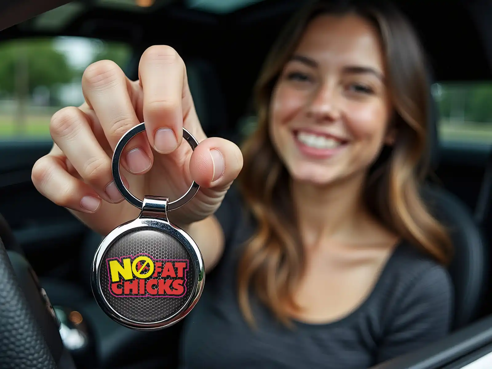 Mens Keyfob Metallic Premium Design
